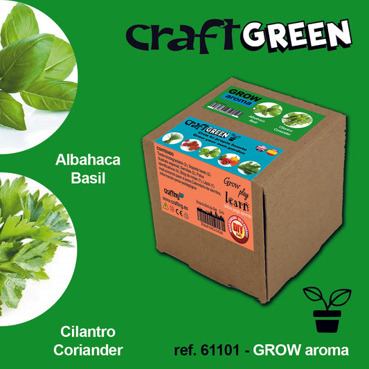 Kit jardinería Craft Green AROMA