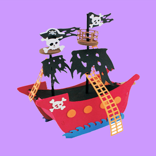 Puzzle de foam Barco pirata